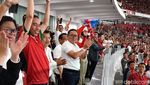 Ekspresi Bahagia Jokowi Saat Ilham Udin Cetak Gol