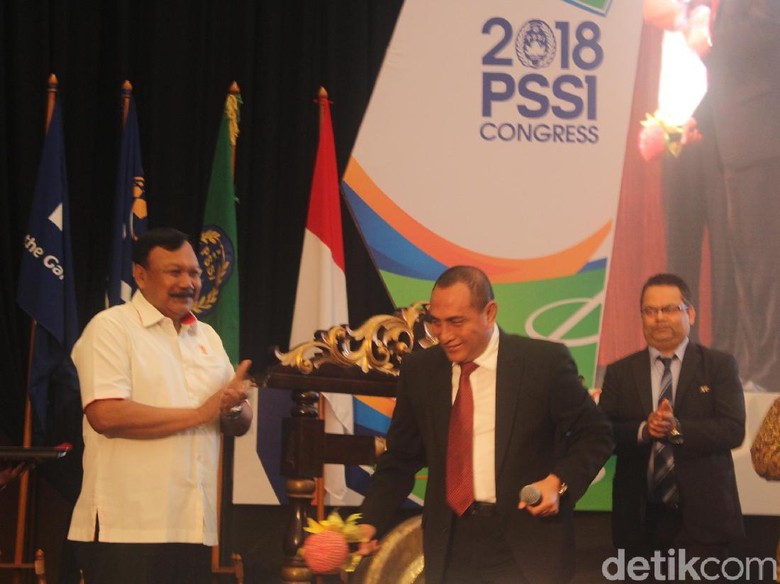 Janji Edy Rahmayadi Tidak Gunakan PSSI sebagai Alat Politik Janji Edy Rahmayadi Tidak Gunakan PSSI sebagai Alat Politik