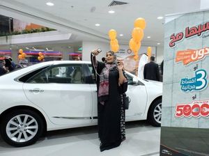 Arab Saudi Buat Diler Mobil Khusus Wanita