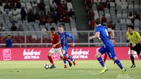 Milla memasukkan Evan Dimas untuk mengganti Septian David Maulana pada menit ke-58. Namun, masuknya Evan belum bisa mengangkat moral pemain Timnas.