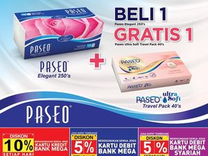 Serba Gratis dan Diskon Spesial Aneka Tisu di Transmart Carrefour
