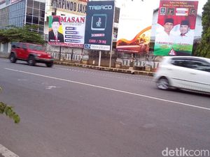 Jelang Pilkada, Baliho Tak Berizin Bertebaran di Kudus