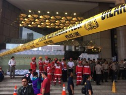 Olah TKP, Labfor Cek Konstruksi Selasar BEI yang Ambruk