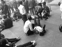 Pengelola Gedung BEI Siap Tanggung Pengobatan Korban Selasar Ambruk