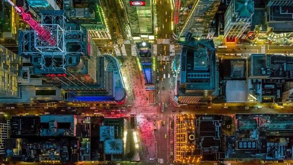 Foto: Wajah Cantik New York dari Jepretan Pilot di Pesawat