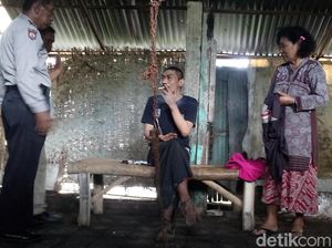 Kasihan, Muhaimin Terpaksa Dirantai karena Kerap Mengamuk Kasihan, Muhaimin Terpaksa Dirantai karena Kerap Mengamuk