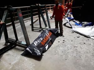 ABK Kapal Tunda Alpine Marine Ditemukan Tewas Tenggelam di Lebak