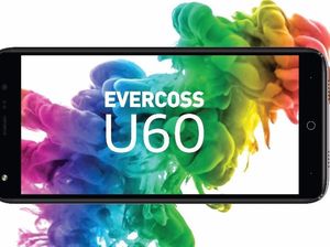Evercoss U60, Ponsel Full Screen Rp 1 Jutaan