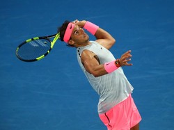 Cuma Kehilangan Tiga Gim, Nadal Melaju Mulus ke Babak Kedua