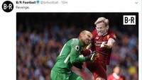 Pep Guardiola betul-betul dibikin K.O oleh Juergen Klopp. (Foto: Twitter)