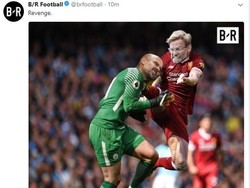 Pep Guardiola betul-betul dibikin K.O oleh Juergen Klopp. (Foto: Twitter)