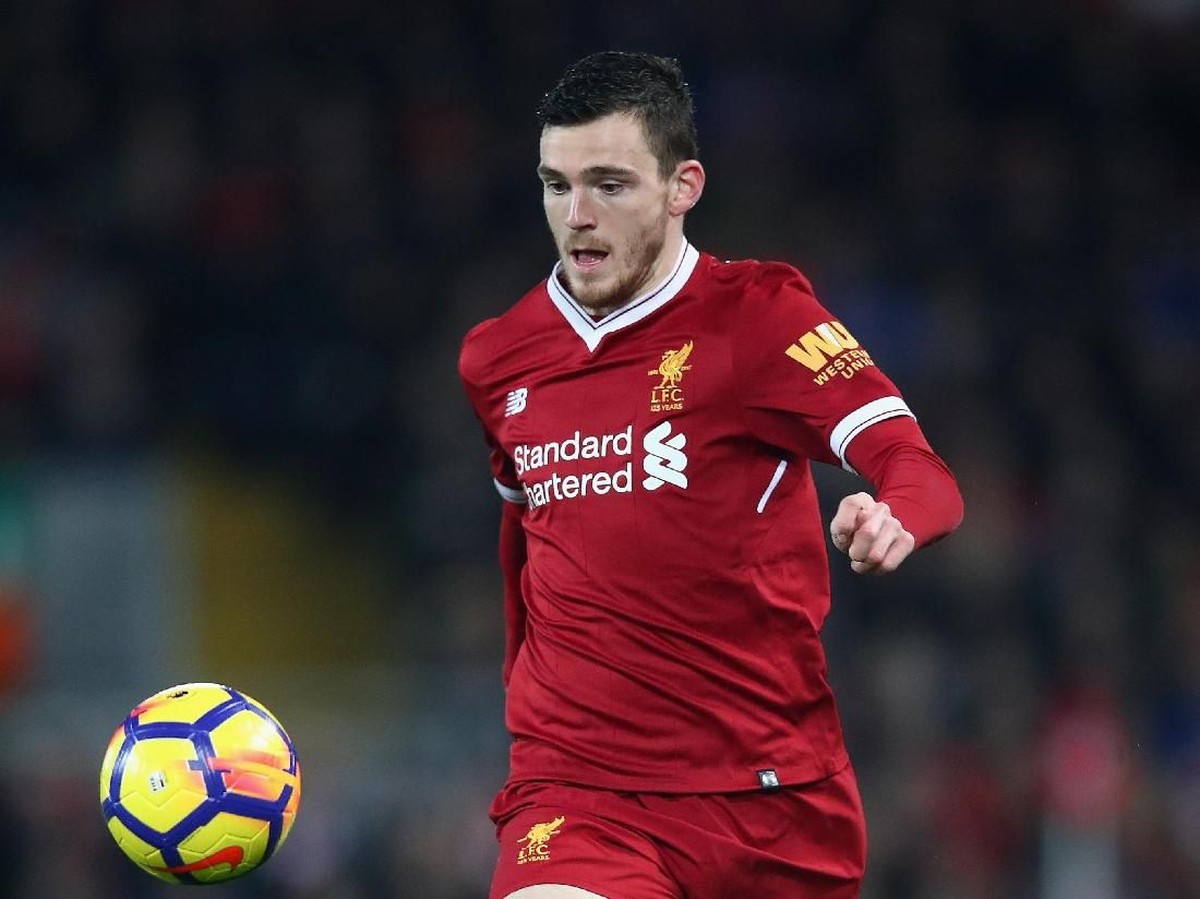 Pemain Liverpool, Andrew Robertson. (Foto: Clive Brunskill/Getty Images)