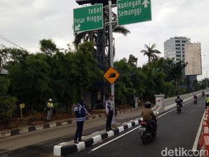 Dibuka Pagi Ini, Begini Kondisi Lalin di Flyover Pancoran