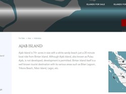 Pulau RI Dijual Online