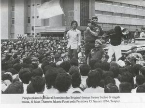 CIA Sebut Rumor Intrik Para Jenderal di Belakang Malari