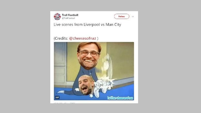 Liverpool vs City Dalam Meme meme Lucu