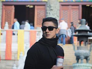 Foto Liburan Dhuha Fatih, Tentara Ganteng yang Ngetop di Sosmed