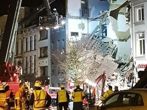 Penampakan Hancur dan Runtuhnya Restoran di Belgia yang Meledak