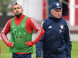 Vidal Dikabarkan Diincar Chelsea, Heynckes Tak Risau