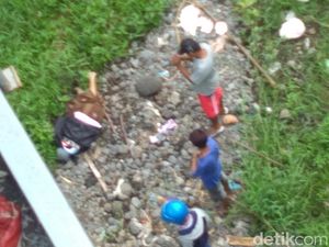 Polisi Lacak Motor Pria Tertelungkup di Bawah Jembatan Lumajang