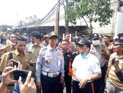 Anies Tinjau Kebakaran di Museum Bahari