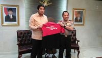 Audiensi Kapolri untuk Gelaran Piala Presiden 2018