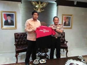 Audiensi Kapolri untuk Gelaran Piala Presiden 2018