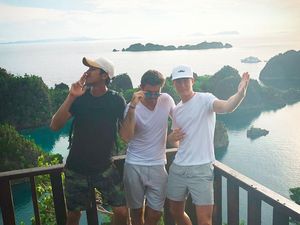 Foto: Saat Pebalap F1 Nikmati Liburan di Raja Ampat