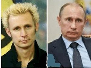 Bassist Green Day disebut Mirip Vladimir Putin, Setuju?