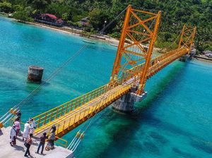 Keren! Ini Lho Jembatan Cinta di Bali