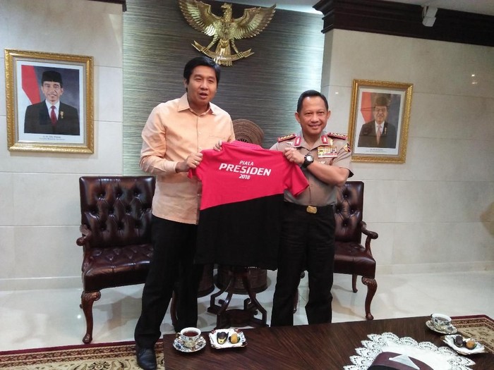 Polri Siap Bantu Pengamanan Piala Presiden 2018