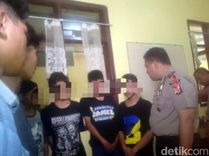 Keroyok Warga, Belasan Anggota Brigez Diamankan Polisi Sukabumi