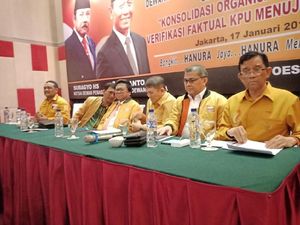 OSO Pimpin Rapat Verifikasi Faktual Bersama DPD Hanura di Manhattan