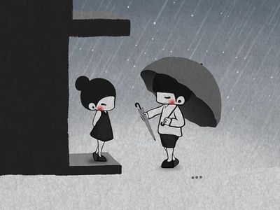 Awas Baper! Ilustrasi Manis Ini Gambarkan Kehidupan Pasangan Romantis