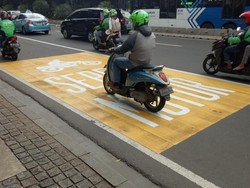 Pemotor di Thamrin yang Tak Lewat Jalur Khusus akan Ditilang