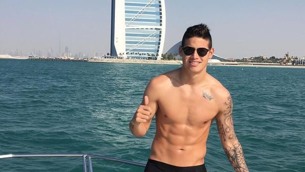 Foto: Ingin Punya Tubuh Kekar Ala James Rodriguez? Ini Latihannya