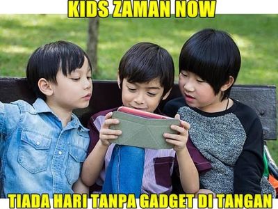 Meme Ngenes Kids Zaman Now vs Kids Zaman Old