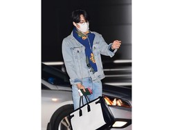 Tampil Kasual di Bandara, Gaya Airport Kai EXO Capai Rp 335 Juta