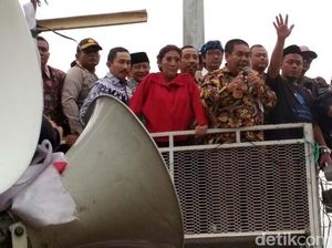 Susi ke Nelayan: Bohong Soal Ukuran Kapal, Saya Tenggelamkan!