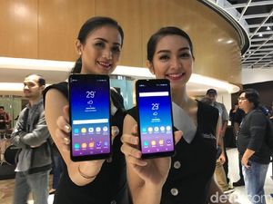 Pertama! Mencoba Samsung A8 dan A8+