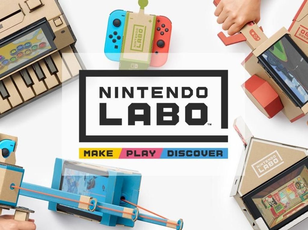 Si Kardus Nintendo Labo Laris Manis Si Kardus Nintendo Labo Laris Manis