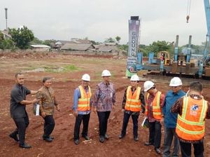 Momen Peresmian Pembangunan Rumah DP 0 oleh Anies