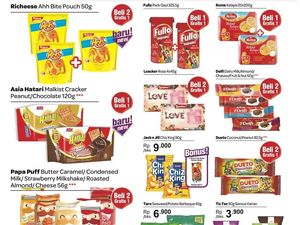 Aneka Promo Beli 1 Gratis 1 Makanan Ringan dari Transmart Carrefour