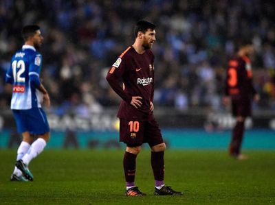 Foto: Barcelona Dibungkam Espanyol
