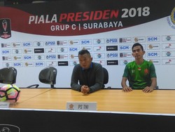PS TNI Grogi Disaksikan Ribuan Penonton di Stadion Gelora Bung Tomo