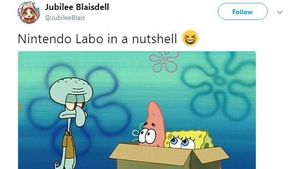 Nintendo Labo yang Cuma Modal Kardus Banjir Meme Sindiran