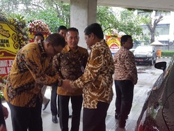 Jelang Sertijab, Mensos Idrus Marham Datang ke Kantor Barunya