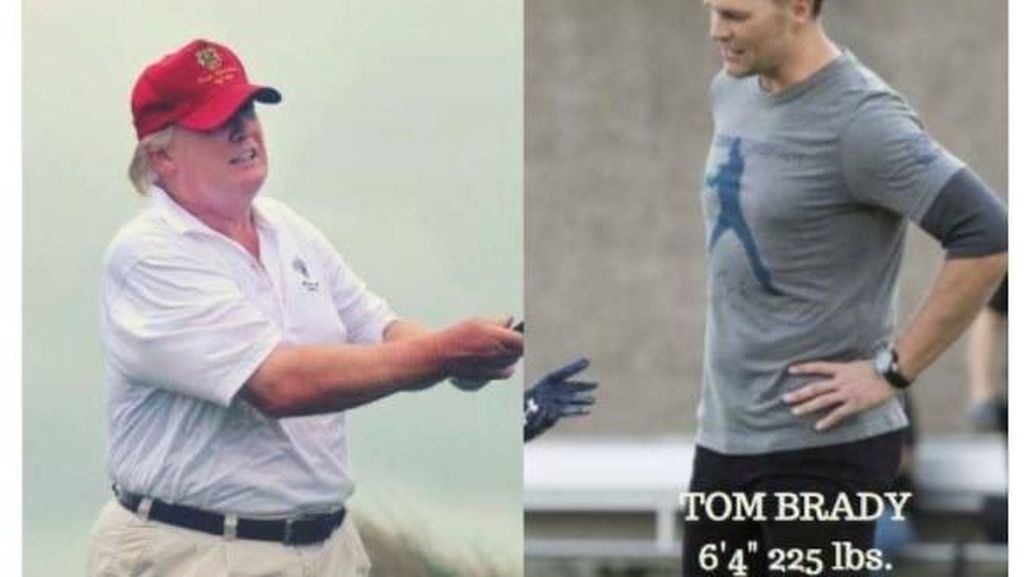 Foto: Meme Kocak Soal Berat Badan Trump Ramai di Internet