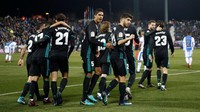 Kemenangan ini juga meredakan tekanan yang dirasakan Madrid dalam beberapa waktu terakhir akibat sejumlah hasil buruk. Foto: Susana Vera/Reuters