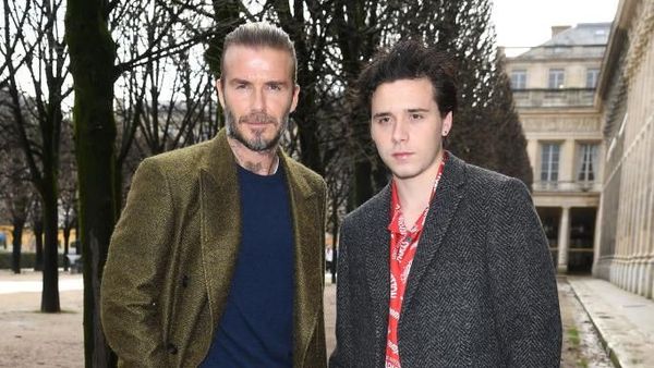 Gaya Kompak David Beckham dan 3 Anaknya yang Tampan, Siapa Terkece?